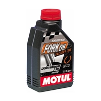 Масло для вилок Motul Fork Oil Factory Line Light/Med 7, 5W 100% Ester 1л (синтетика)