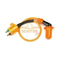 Катушка зажигания тюнинг для скутера с двигателем 4T 139QMB, 152QMI, 157QMJ KIYOSHI (Тайвань)