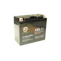 АКБ YT12B-4 12V 10Ah (150 x 70 x 130) /+ -/ c тестером ГЕЛЕВЫЙ SM-PARTS
