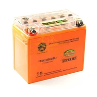 АКБ YTX12-BS 12V 10Ah (150 x 87 x 130) /+ -/ c тестером гелевый SM-PARTS