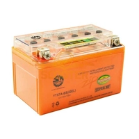 АКБ YTX 7A-BS 12V 7Ah (150 x 87 x 93) /+ -/ c тестером гелевый SM-PARTS