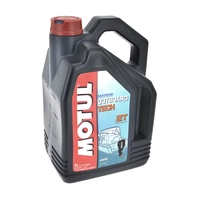 Motul Outboard TECH 2T 5л (полусинтетика) масло моторное