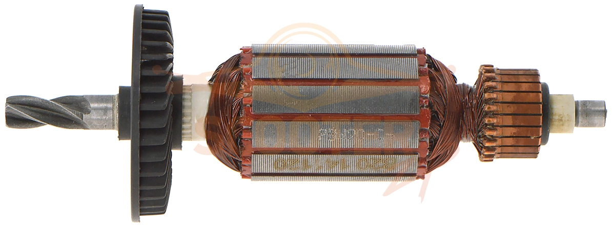 Ротор (Якорь) (L-153.5 мм, D-35 мм, 4 зуба, наклон вправо) P.I.T. (PIT) PBH20-C