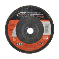 Круг лепестковый торцевой Атака (8480, D-180 mm, d-22 mm, P-40)