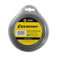 Леска для триммера 2,65мм* 15м Platin Saw (зубчатый) CHAMPION