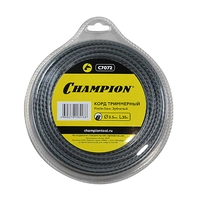 Леска для триммера 3,5мм*35м Platin Saw (зубчатый) + нож CHAMPION