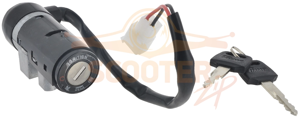 Замок зажигания для скутера Honda Dio AF-34/35 (фишка 2 контакта) WM