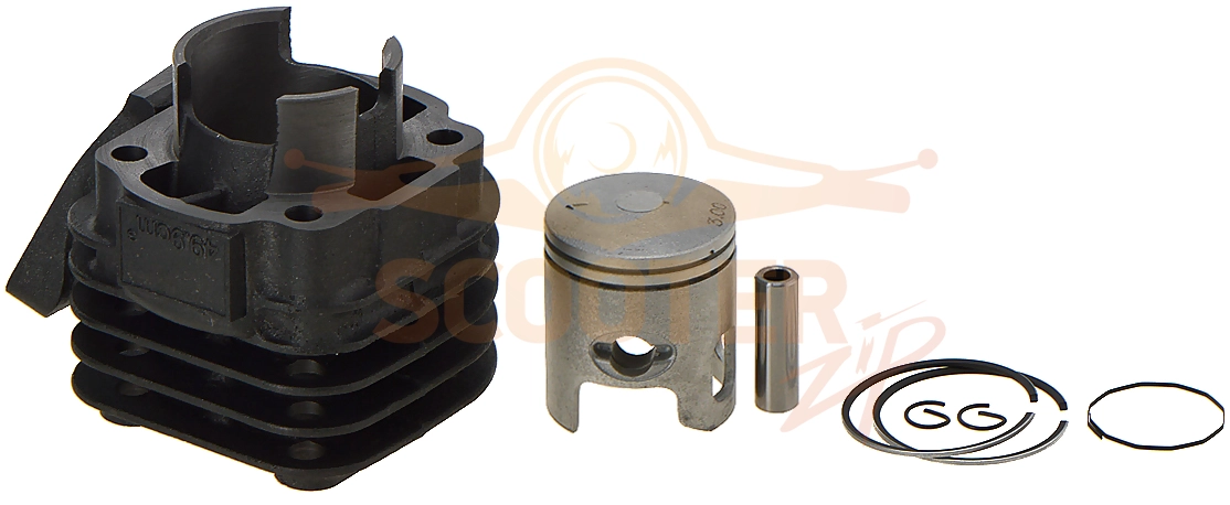 Цилиндро-поршневая группа для скутера Yamaha Jog 60 d-43 SEE (Тайвань) WM