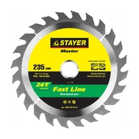 Диск пильный, 24T, D-235 x 30 мм, по дереву, STAYER