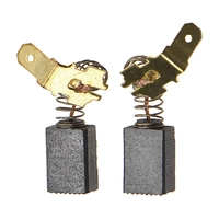 Щетка угольная 6x9x12.7 (пружина, разъем) (2шт) MAKITA 6402, 6820V, 6822
