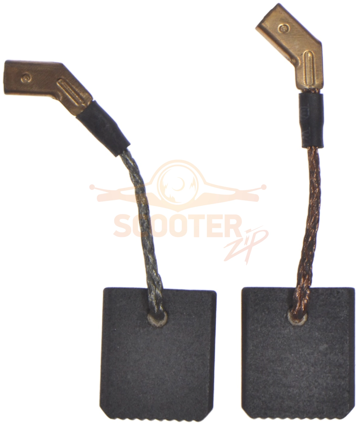 Щетка угольная 6.5x12x14 (2шт) DeWalt DWE4202 TYPE 1, DWE4203 TYPE 1, DWE4204 TYPE 1, DWE4205 TYPE 1, DWE4215 TYPE 1, DWE4237 TYPE 1, DWE4257 TYPE 1