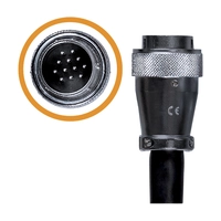 Разъём 16 pin кабельный (N274) папа (12)