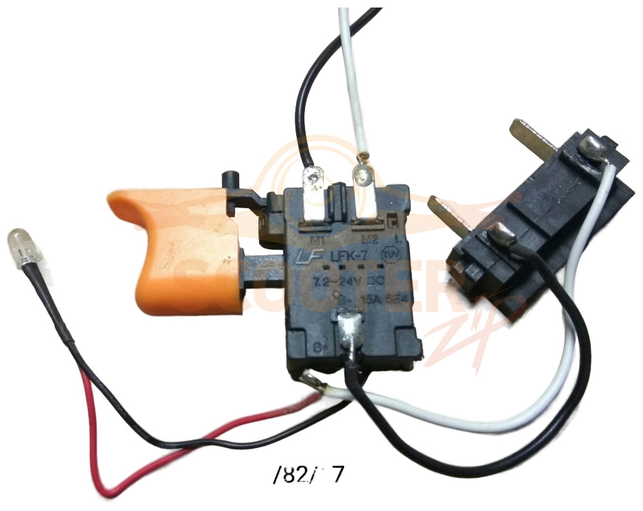 Выключатель LFK-7 15A для шуруповерта KOLNER KCD 18MC