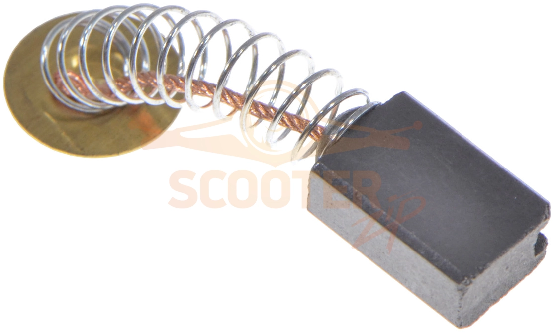 Щетка угольная 14.5x10x6 (1шт) для ВИХРЬ П-1400К-В (s/n SKT ~), П-800К-В (s/n SKT ~)