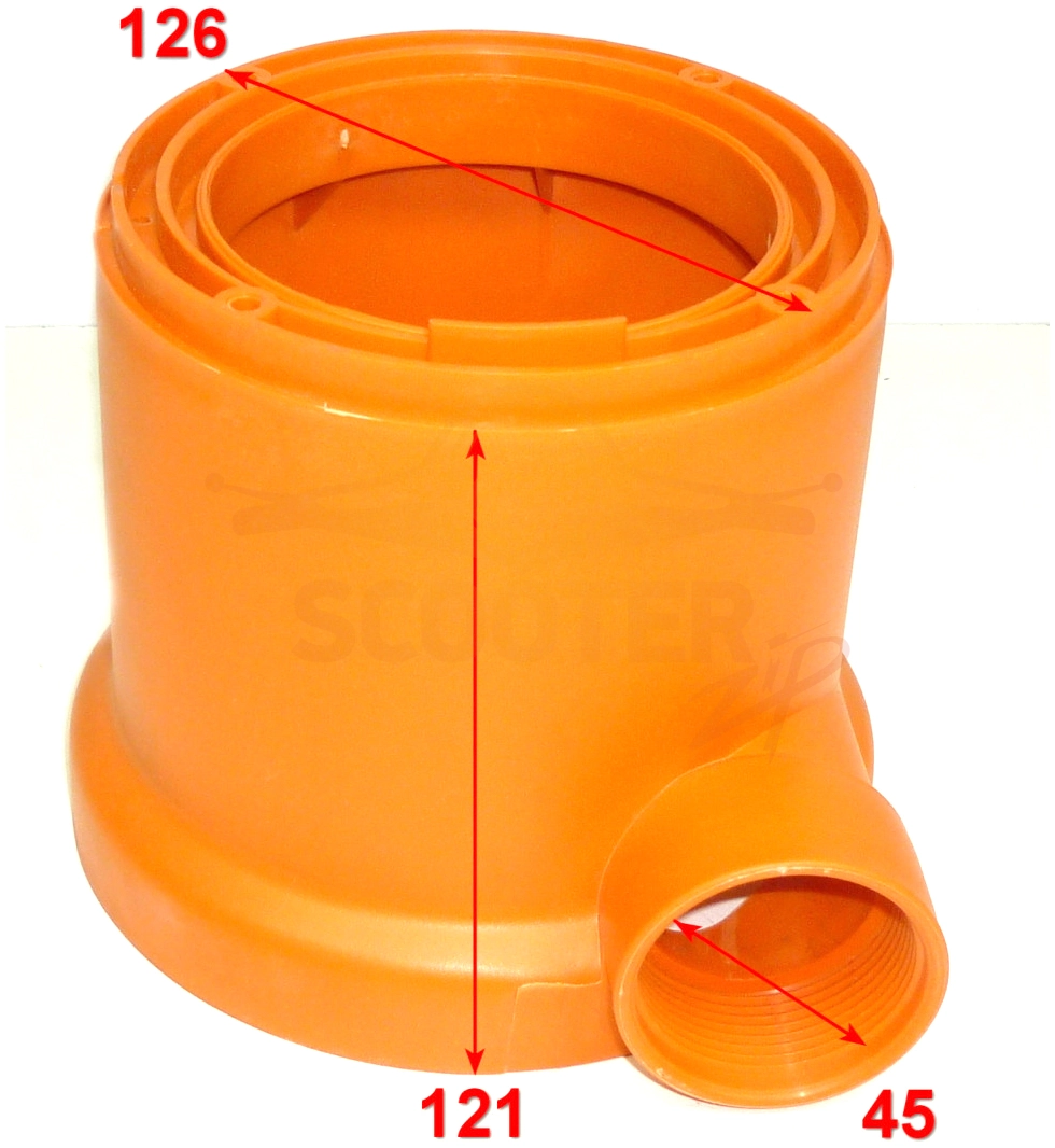 Корпус низ для насоса ВИХРЬ ДН-750 (s/n SMT~)