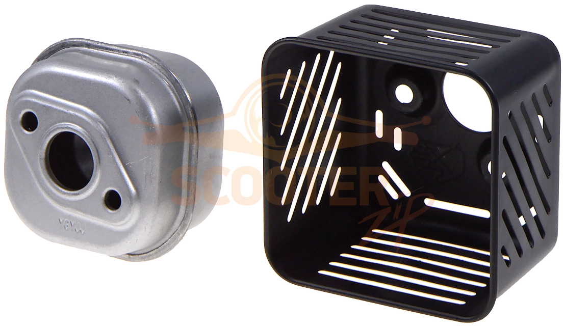 Глушитель для культиватора HUTER GMC-5.0 (s/n DJP~)