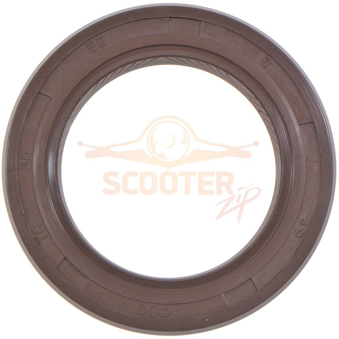 Сальник 35х52х8(7) для мотопомпы HUTER MP-100 (s/n KEM (KEC)~)