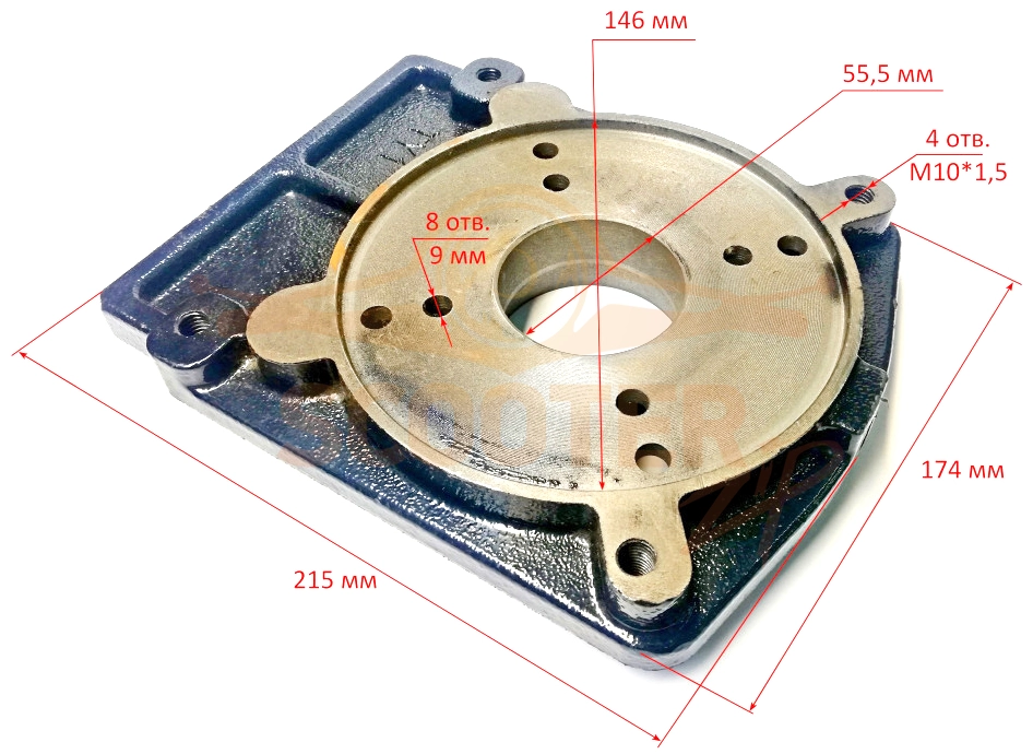 Фланец для МК-15000М,17000М(6) HUC