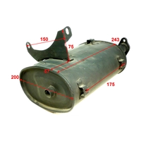 Глушитель для DY5000L(1-1,1-2,38) KEMT