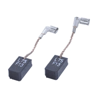 Щетка угольная 6.5x8x15 (2шт) DeWalt D25032 TYPE 1, D25033 TYPE 1, D25133 TYPE 1, D25134 TYPE 1, D25143 TYPE 1, D25144 TYPE 1, D25153 TYPE 1, D25263 TYPE 1