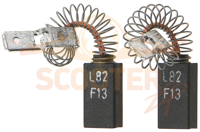 Щетки угольные (2шт) 230В DeWalt DW624 TYPE 1, DW624 TYPE 2, DW625E TYPE 4, DW625E TYPE 5, DW629 TYPE 1, DW700 TYPE 1