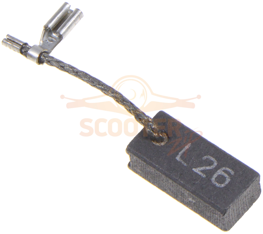 Щетка угольная (1шт) для фрезера DeWalt D26200K TYPE 1, D26203K TYPE 1, D26204K TYPE 1
