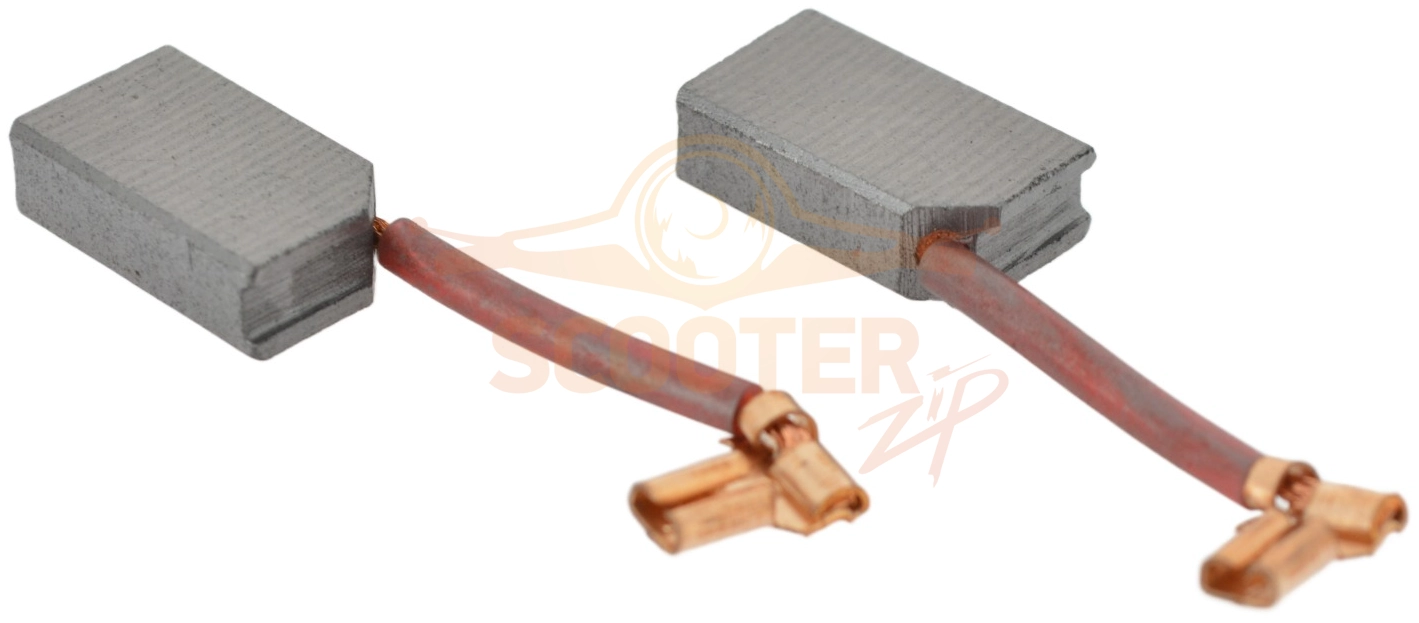 Щетка угольная 5.5x10.5x18 (2шт) ИНТЕРСКОЛ ДУ-22/1200ЭРП2 (s/n 330.****)