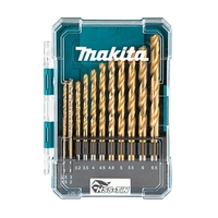 Набор сверл по металлу (13 шт.) HSS-TiN Economy Makita D-72855