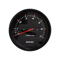 Тахометр 4, 7000 об/мин, Suzuki DF8A-30A,DT30/40, черный