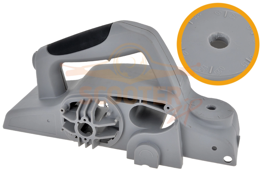 Корпус рубанка с рукояткой в сборе Р-110/1100М (49)-УЦ