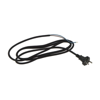 Шнур питания с вилкой H05VV-F,2x0.75mm2 ИНТЕРСКОЛ