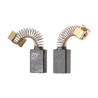 Щетка угольная 5x8x12.9 (пружина, пятак-уши) (2шт) MAKITA 3705, 6905B, 9035KB