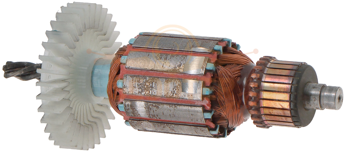 Ротор (Якорь) (L-129.5 мм, D-35 мм, 4 зуба, наклон влево) P.I.T. (PIT) PBM10-C