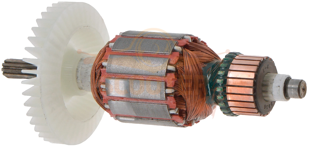 Ротор (Якорь) (L-126.5 мм, D-35 мм, 9 зубов, прямо) P.I.T. (PIT) PBM10-C4