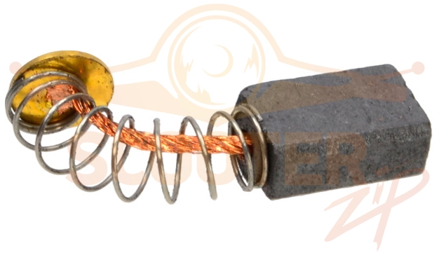 Щетка угольная (2шт) 5х8х12 (пружина, пятак) P.I.T. (PIT)