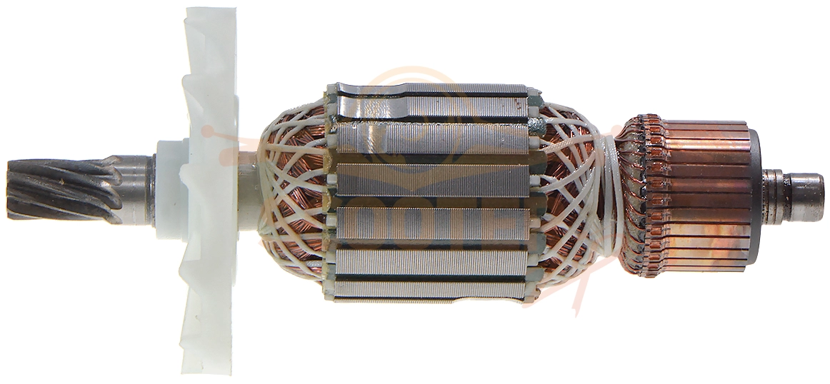 Ротор (Якорь) (L-196 мм, D-53 мм, 9 зубов, наклон вправо) P.I.T. (PIT)