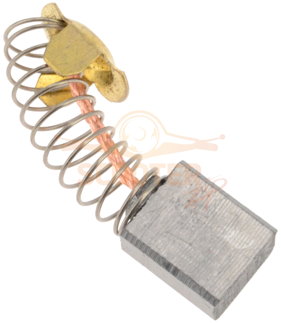 Щетка угольная 6.4x11x13 (2шт) P.I.T. PKS115-C по камню