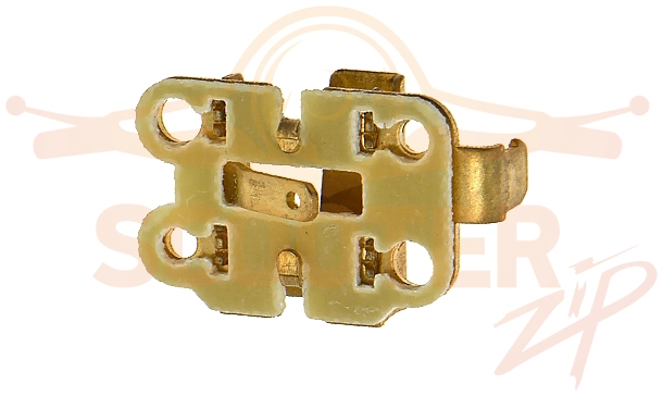 Щеткодержатель (левый) для дрели ИНТЕРСКОЛ ДУ-22/1200ЭРП2 (s/n 330.****)