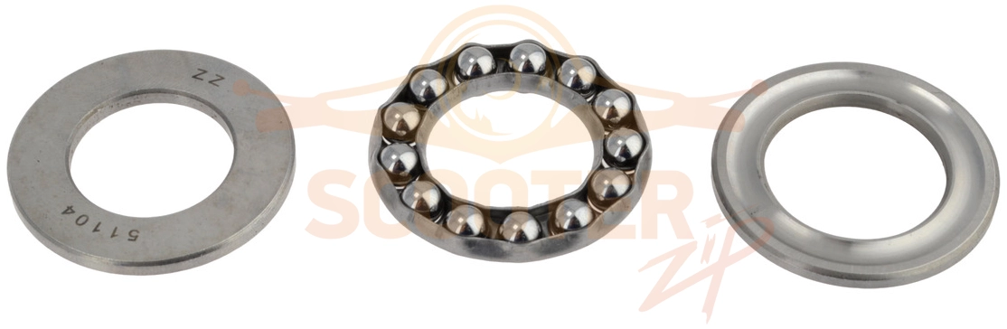 Подшипник 51104 для снегоуборщика CARVER STG 756