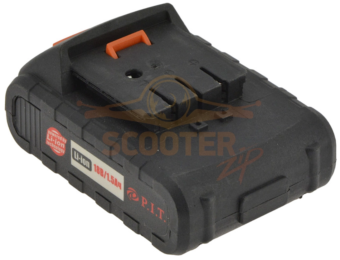 Аккумулятор Li-ion 18В/1,5Ач (подходит на РЕСАНТА ДА-18, KRAFT DELE 18V KD1566, ДИОЛД) для шуруповерта P.I.T. PSR18-D2F