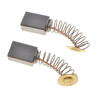 Щетка угольная 6x10x14 (2шт) (пружина, пятак) P.I.T. PIW1050-С, PIW1100-C