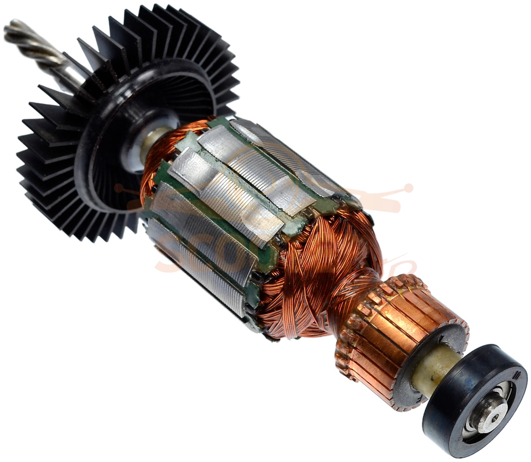 Ротор (Якорь)(L-157 мм, D-35 мм, 5 зубов, поворот влево) Black & Decker KR702 TYPE 1