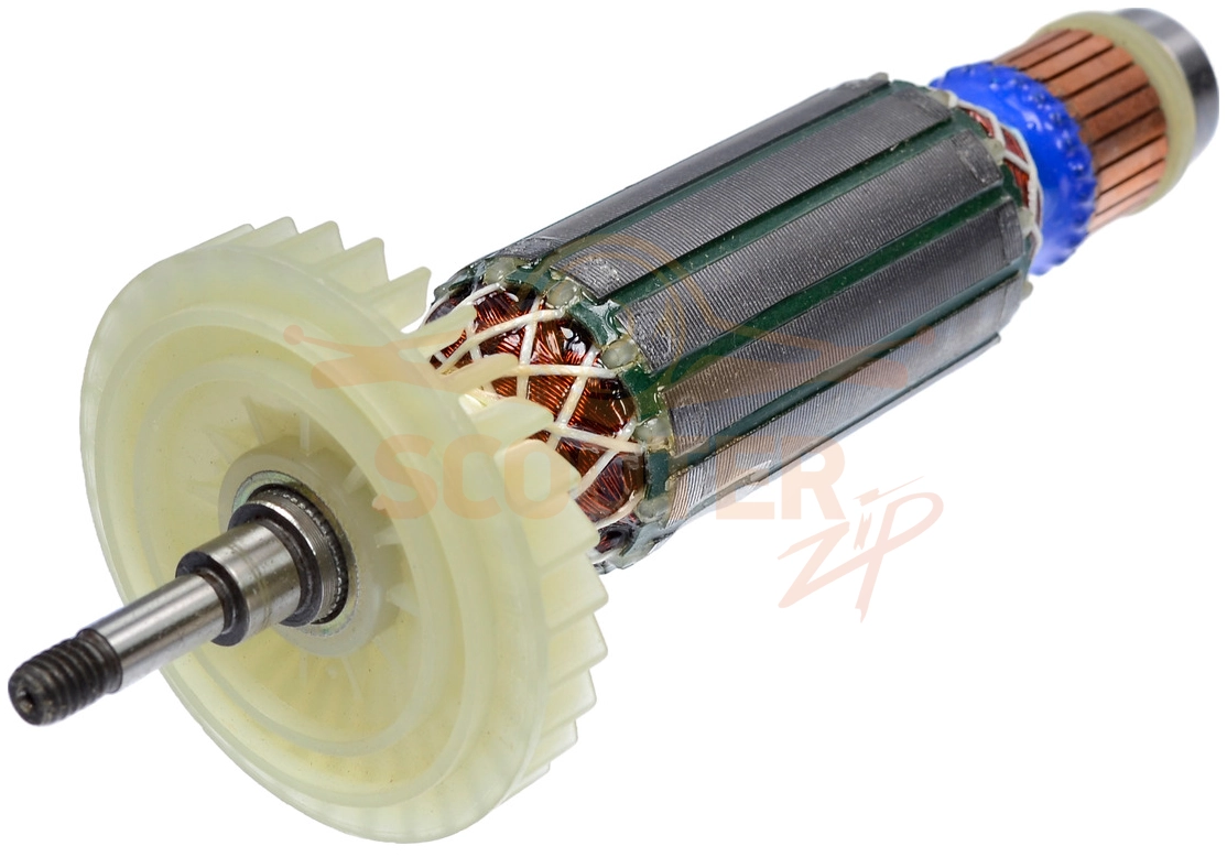 Ротор (Якорь)(L-166 мм, D-32 мм, резьба М6 (шаг 1.0 мм) Black & Decker BPGS8100 TYPE 1,BPGS8115 TYPE 1