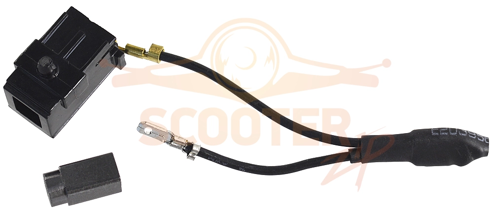 Щетка угольная 6x6x10.5 (1шт) Black & Decker BPRS3005 TYPE 1, KA171 TYPE 1, KA198GT TYPE 1, KA270K TYPE 1, KA272 TYPE 1, XTA71 TYPE 1
