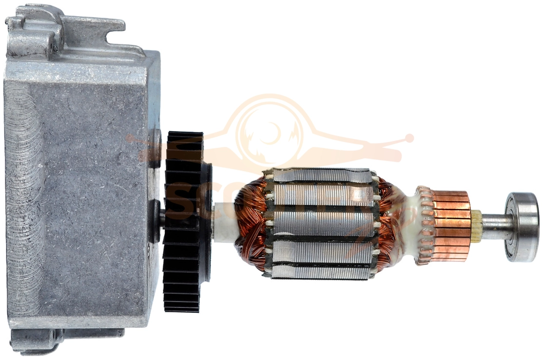 Ротор (Якорь)(L-152 мм, D-35 мм, 5 зубов, наклон влево) Black & Decker RS890 TYPE 1, KFBES890 TYPE 1