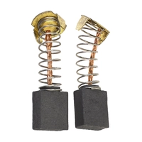 Щетка угольная 6.5x13x14.5 (2шт) Black & Decker BPSC1607 TYPE 1, CS1550 TYPE 1, STANLEY FME301 TYPE 1, KFFMES301 TYPE 1, STSC1518 TYPE 1, STSC1618 TYPE 1, STSC1718 TYPE 1