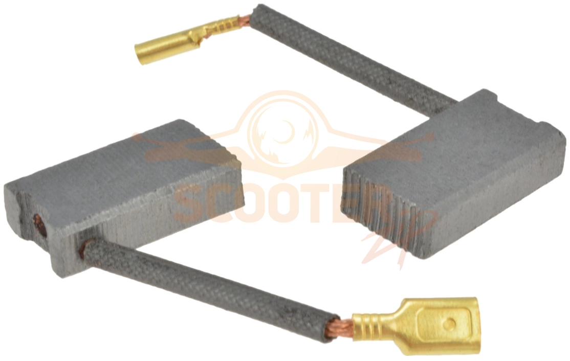 Щетка угольная 6,3х12,5х22 (2шт) (с автостопом) DeWalt D23700 TYPE 1, DW744XP TYPE 3