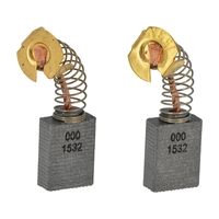 Щетки угольные 6,5х13,5х18 (2шт) (пружина, пятак-уши) Makita HM1202, HR3850, SR2600