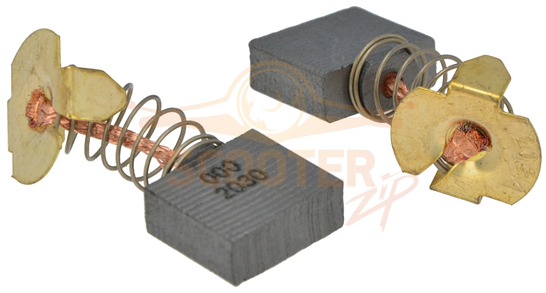 Щетки угольные 7x18x16 (2шт) для фрезера MAKITA 3612