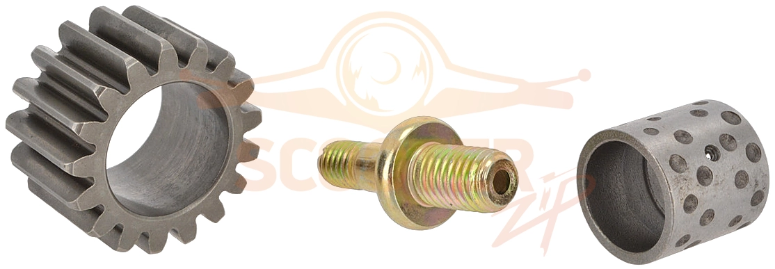 Сцепление в сборе 1P47FMD,1P47FME,1P52FMH (70-110cc) (под шестерню 17 зубов)